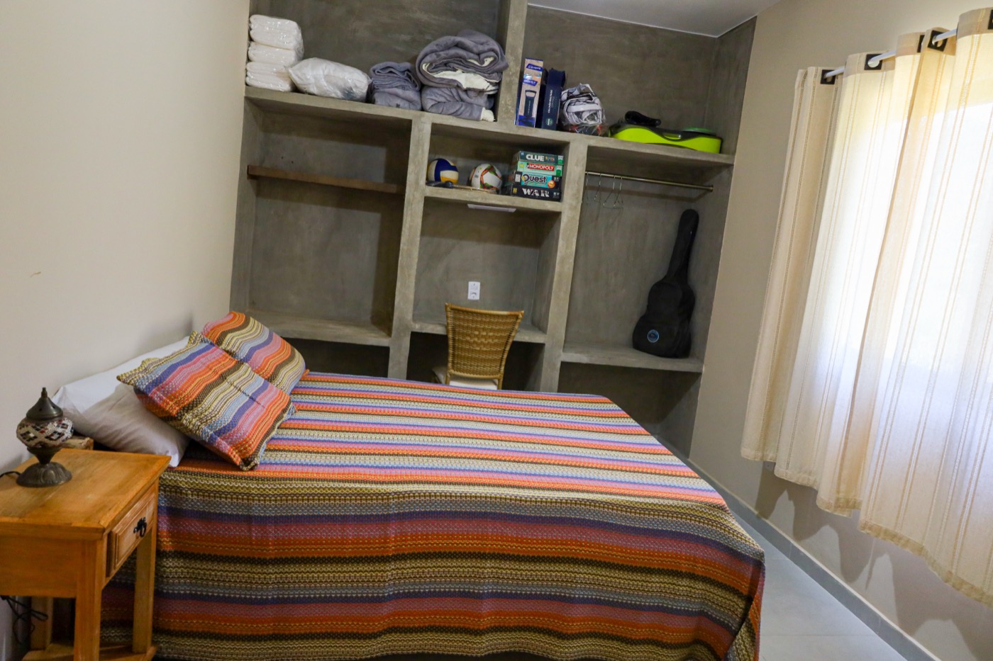 Suíte 1 — cama de casal